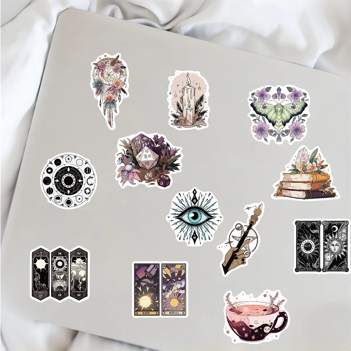 SS1053 Witchy Magic Girls Stickers For Party Gift Skateboard Motorcycle Scrapbooking Laptop Suitcase Toys