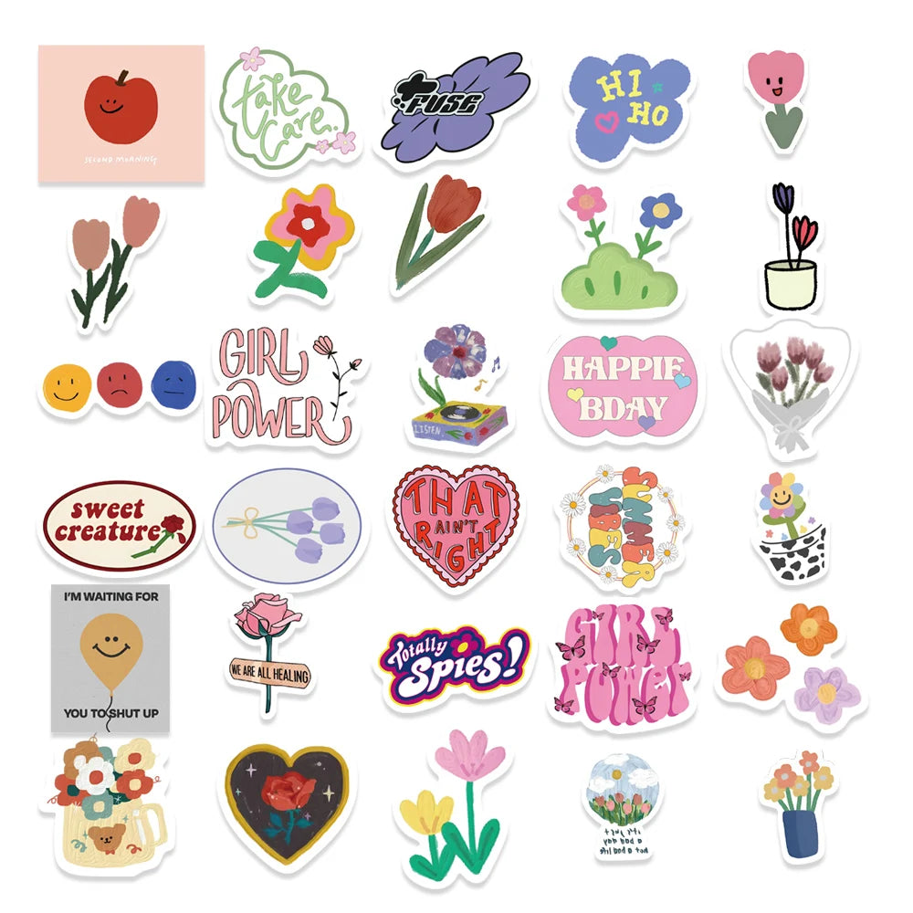 Vibrant Waterproof PVC Stickers Bomb for Personalizing Your Gear SS1041