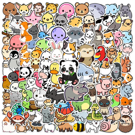 Vibrant Waterproof Cartoon  Stickers Bomb Pack SS1037